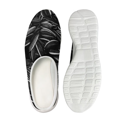 Sunflower Seeds Print Mesh Casual Shoes