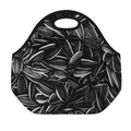 Sunflower Seeds Print Neoprene Lunch Bag