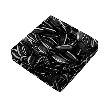 Sunflower Seeds Print Outdoor Seat Cushion Cover