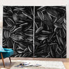 Sunflower Seeds Print Pencil Pleat Curtains