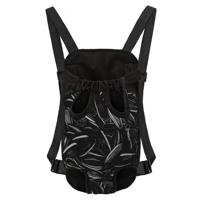 Sunflower Seeds Print Pet Carrier Backpack