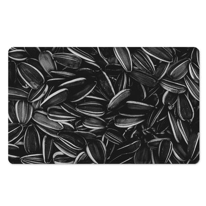 Sunflower Seeds Print Polyester Doormat