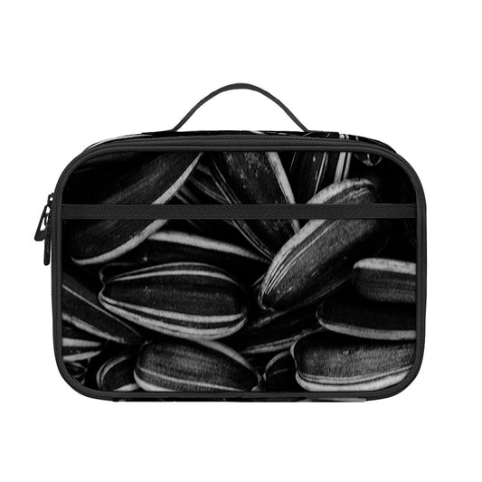 Sunflower Seeds Print Portable Lunch Bag