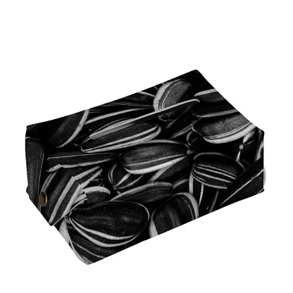 Sunflower Seeds Print Rectangle Tissue Box Cover