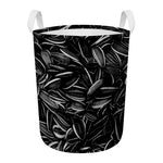 Sunflower Seeds Print Round Laundry Basket