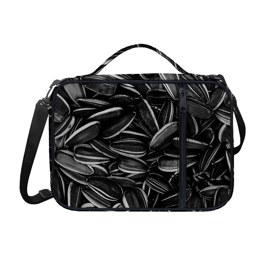 Sunflower Seeds Print Shoulder Strap Bible Bag