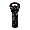 Sunflower Seeds Print Single Neoprene Wine Tote