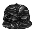 Sunflower Seeds Print Snapback Cap