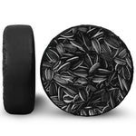 Sunflower Seeds Print Tire Cover
