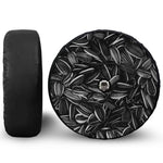 Sunflower Seeds Print Tire Cover With Camera Hole