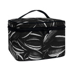 Sunflower Seeds Print Travel Makeup Bag