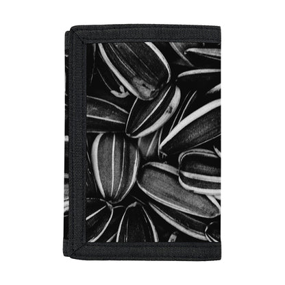 Sunflower Seeds Print Trifold Wallet