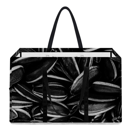 Sunflower Seeds Print Utility Tote Bag