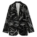 Sunflower Seeds Print Women's Cotton Blazer