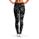 Sunflower Seeds Print Women's Leggings