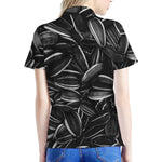 Sunflower Seeds Print Women's Polo Shirt