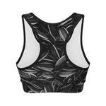Sunflower Seeds Print Women's Sports Bra