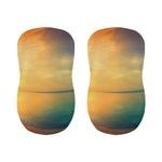 Sunrise Beach Print Bar Stool Covers