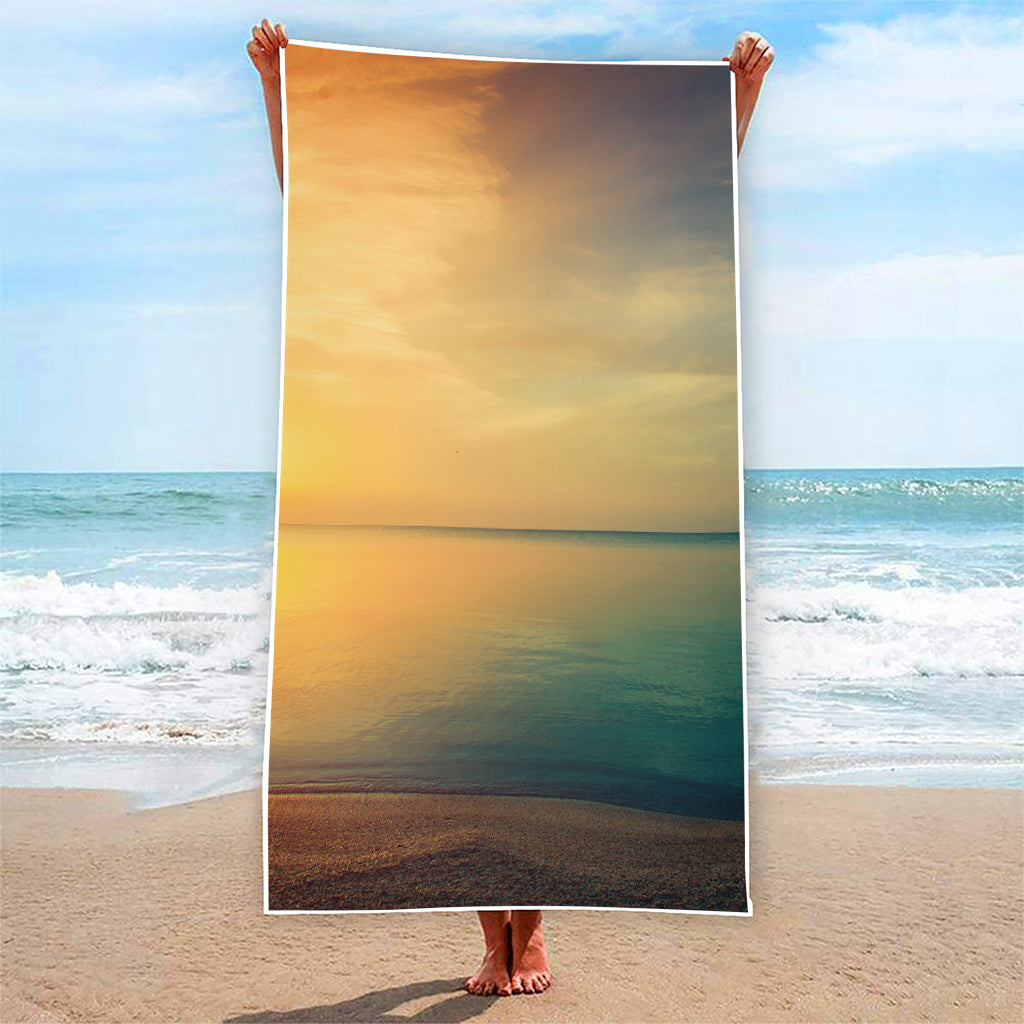 Sunrise Beach Print Beach Towel