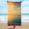 Sunrise Beach Print Beach Towel