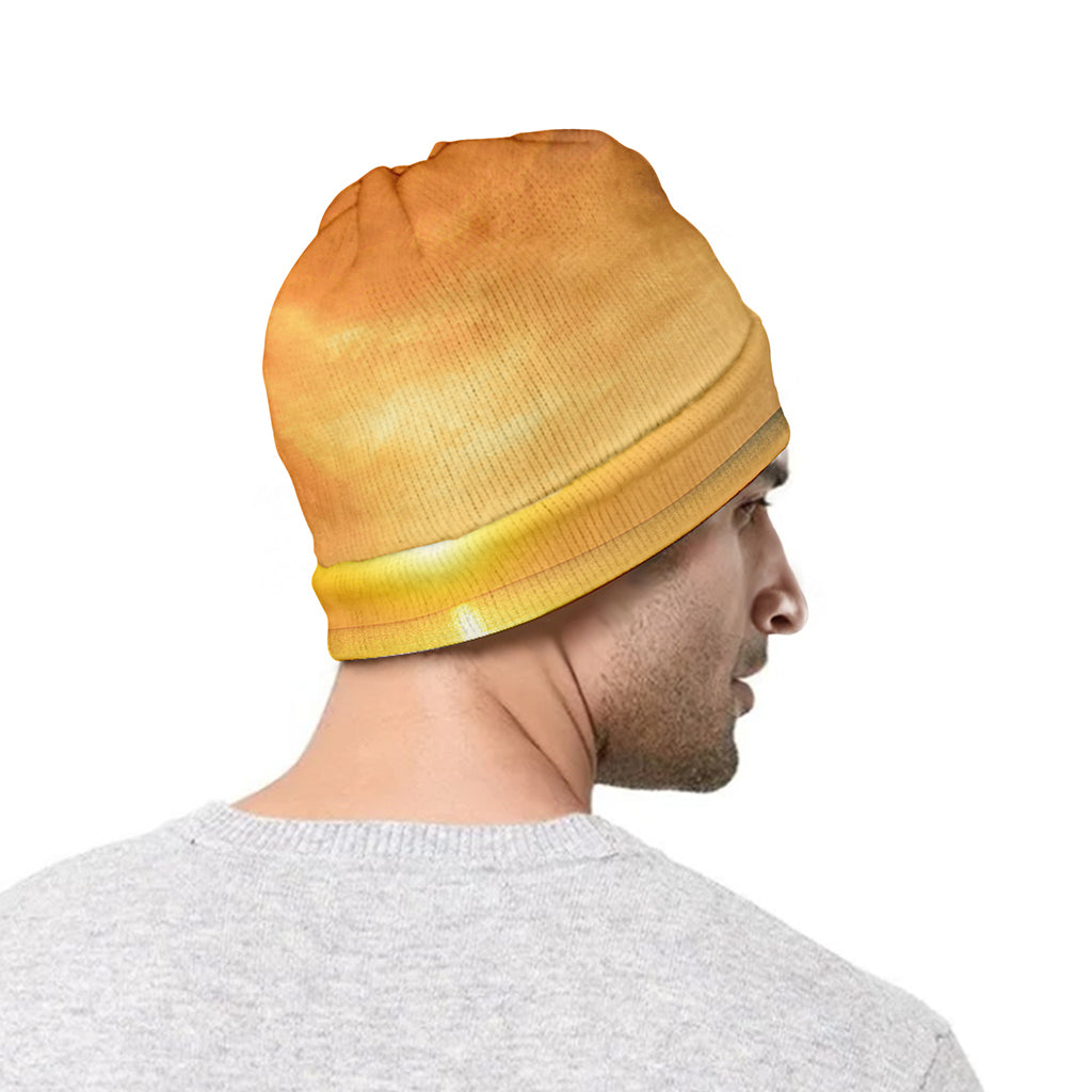 Sunrise Beach Print Beanie