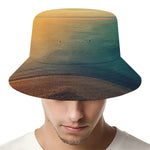Sunrise Beach Print Bucket Hat