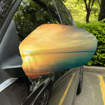 Sunrise Beach Print Car Side Mirror Covers