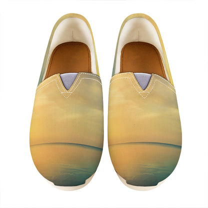 Sunrise Beach Print Casual Shoes