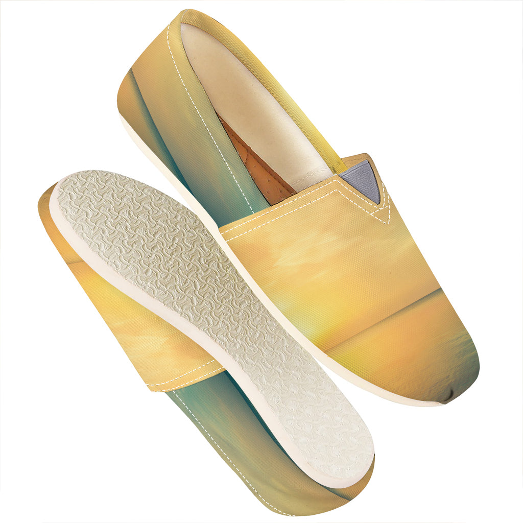 Sunrise Beach Print Casual Shoes