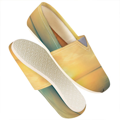 Sunrise Beach Print Casual Shoes