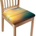 Sunrise Beach Print Chair Cushion Cover