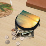Sunrise Beach Print Coin Purse