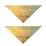 Sunrise Beach Print Dog Bandana