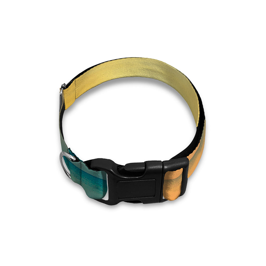 Sunrise Beach Print Dog Collar