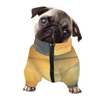 Sunrise Beach Print Dog Zip Up Jacket