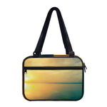 Sunrise Beach Print Double Strap Bible Bag