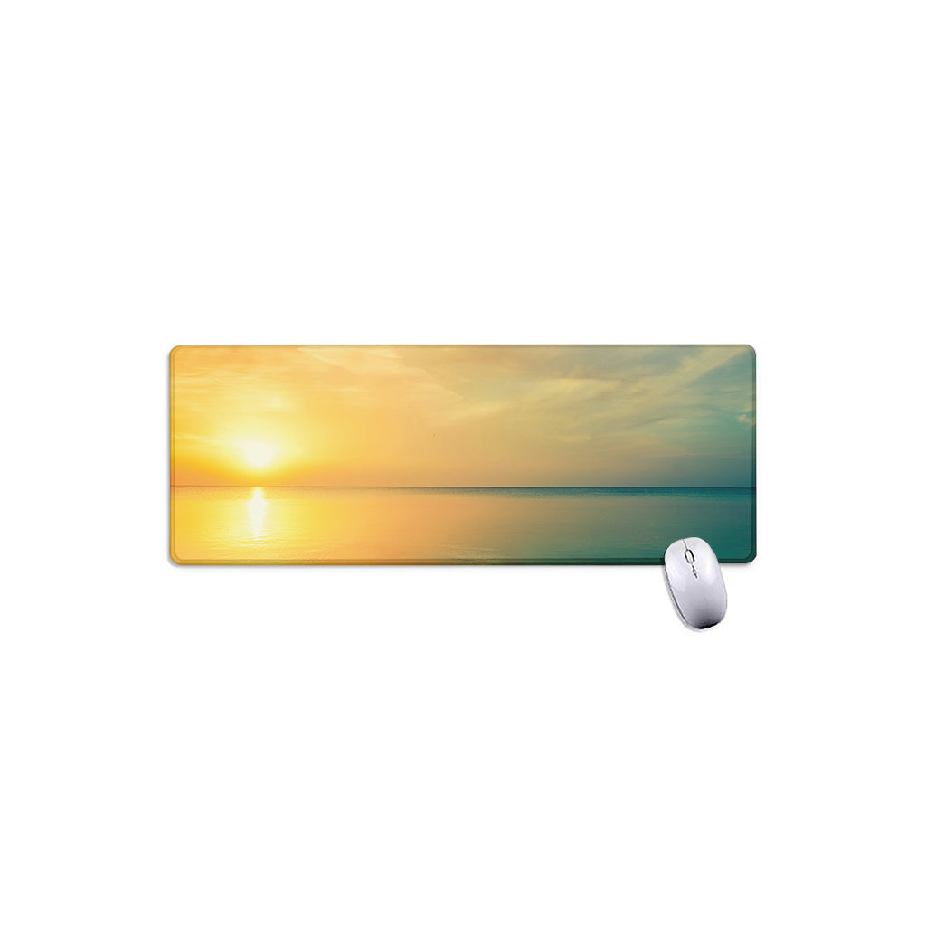 Sunrise Beach Print Extended Mouse Pad