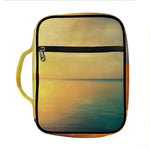 Sunrise Beach Print Front Pocket Bible Bag