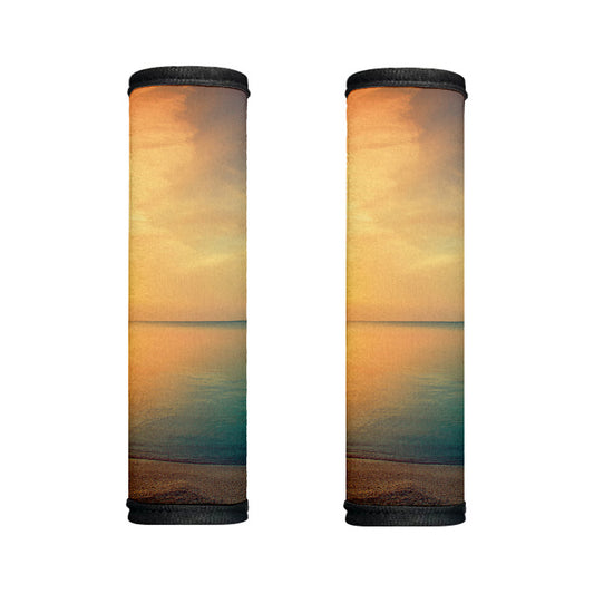 Sunrise Beach Print Handle Covers