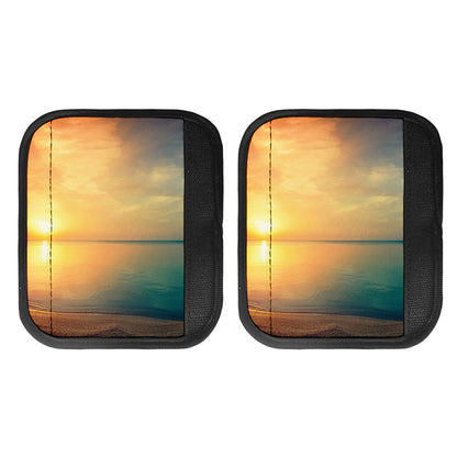 Sunrise Beach Print Handle Covers