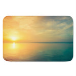 Sunrise Beach Print Indoor Door Mat