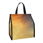 Sunrise Beach Print Insulated Lunch Tote