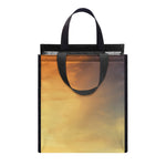 Sunrise Beach Print Insulated Lunch Tote