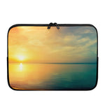 Sunrise Beach Print Laptop Sleeve