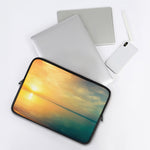 Sunrise Beach Print Laptop Sleeve