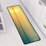 Sunrise Beach Print Long Kitchen Mat