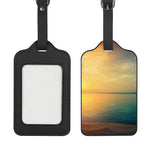 Sunrise Beach Print Luggage Tag