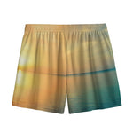 Sunrise Beach Print Mesh Shorts