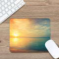 Sunrise Beach Print Mouse Pad
