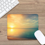 Sunrise Beach Print Mouse Pad